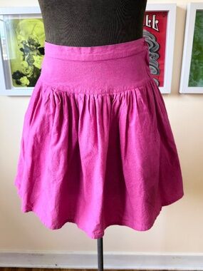 HOT PINK SKATER MINI SKIRT – Y2K DOLLETTE COQUETTE FLARED SKIRT